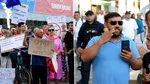 Membri USR, consilieri județeni, fosta prefectă de Timiș, vizitată de mascați într-un dosar de fraudă cu fonduri europene, dar și apropiați ai clanului Cârpaci, printre cei care au ieșit la mitingul de susținere pentru Dominic Fritz, din Timișoara