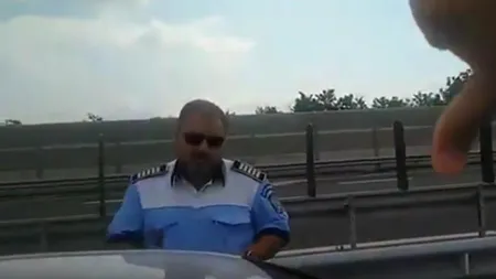 Cristian DIDE, CONTRE cu POLIȚIA pe autostradă. Dialog incredibil cu un agent deranjat de un SEMN OBSCEN