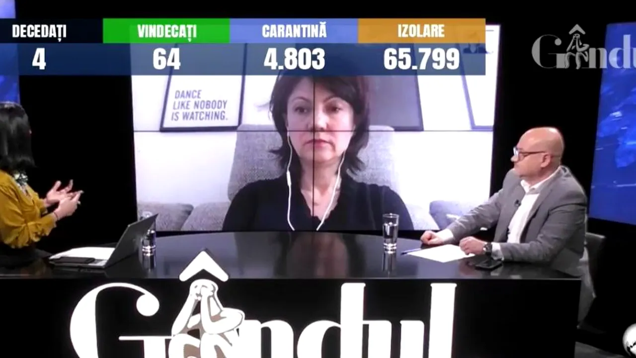 GÂNDUL LIVE. Carmen Uscatu, de la Asociația Dăruiește Viață, apel către autorități: „Suntem pe cont propriu. Ne aflăm într-o situație disperată”