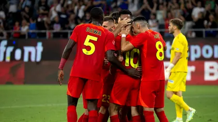 FCSB, spectacol cu UTA! Echipa lui Gigi Becali a câștigat cu 4-0. Darius Olaru a reuşit un hat-trick