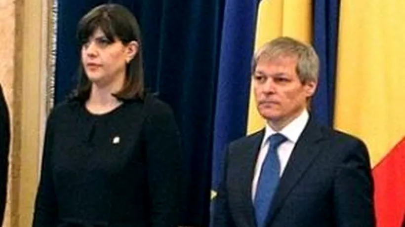 Contre la nivel înalt între premierul Cioloș și Codruța Kovesi. Trebuie să învățăm să trăim fără proptele