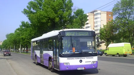 Șofer al Regiei de Transport Timișoara, prins băut la volanul unui autobuz plin cu călători