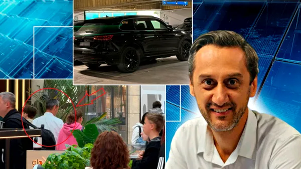 Mario De Mezzo, primarul PNL de Slatina, surprins la shopping, în București, cu mașina primăriei. La mall, pe bani publici