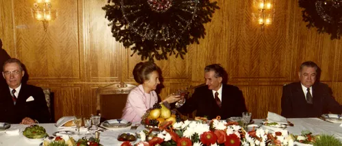 Ce avea Ceaușescu pe masă în noaptea de Revelion