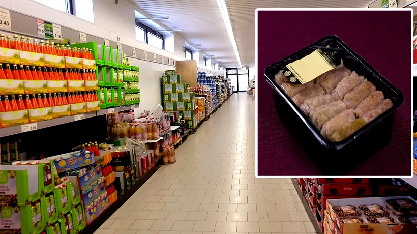 „Sarmale din carne de OM”, de vânzare pe raftul unui celebru supermarket. Adevărul din spatele acestei etichete macabre