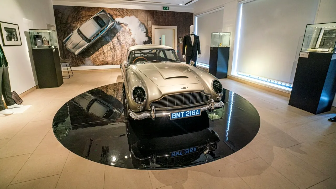 Un Aston Martin folosit pentru cel mai recent film 