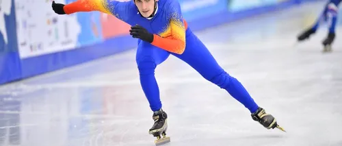 FOTE 2013. Medaliatul cu aur și argint la patinaj, Emil Imre, este nevoit să se descurce cu o singură pereche de patine. Răspunsul Federației: Are două