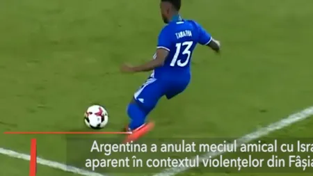 Argentina a luat o decizie radicală în privința meciului amical cu Israelul. „În sfârșit, un lucru corect