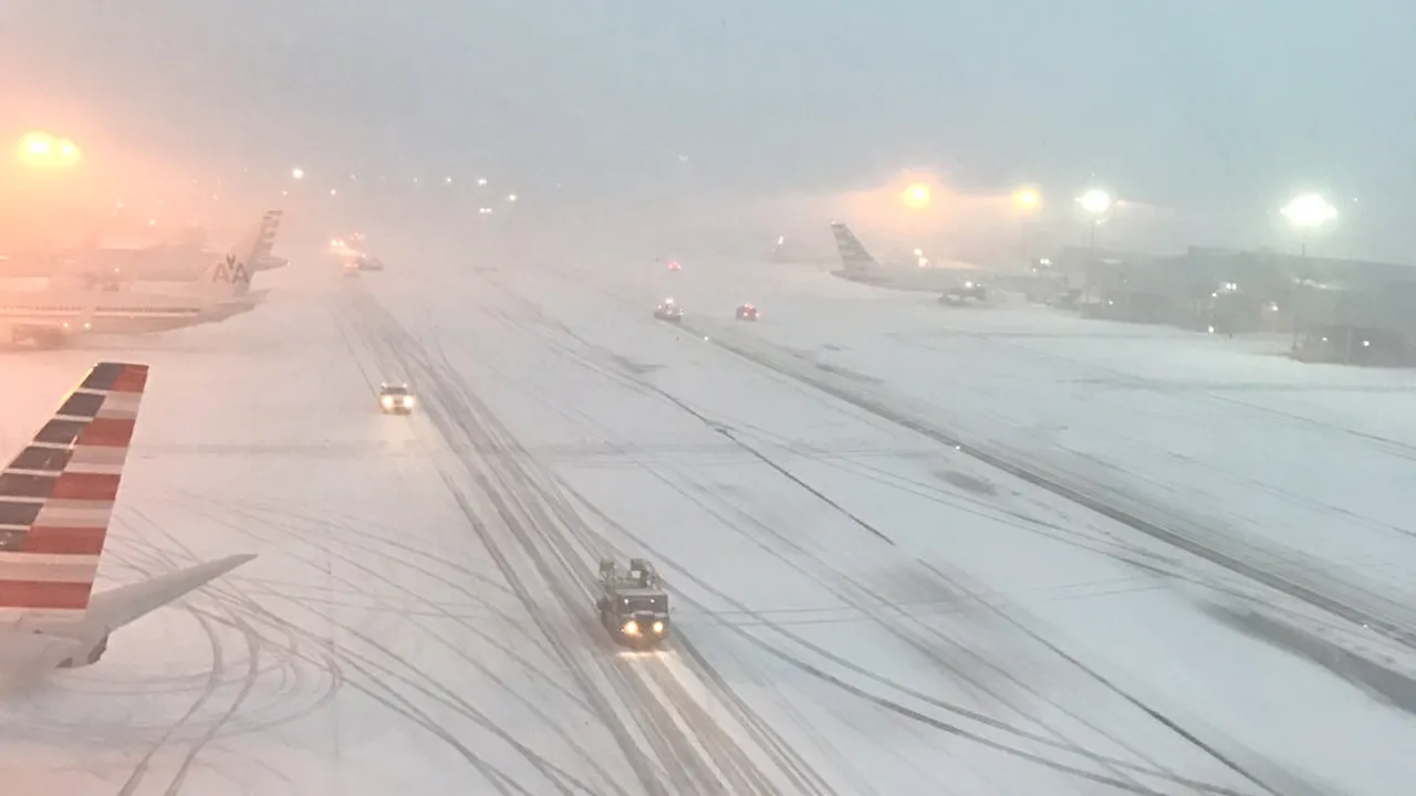 Zi de coșmar în New York: Aproximativ 1.700 de zboruri  au fost anulate