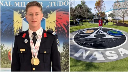 Ovidiu Ștefan-Călin, elevul de 17 ani, dublu medaliat cu aur la olimpiada de științe exacte din SUA. A ajuns la NASA și a asistat la lansarea rachetei lui Elon Musk