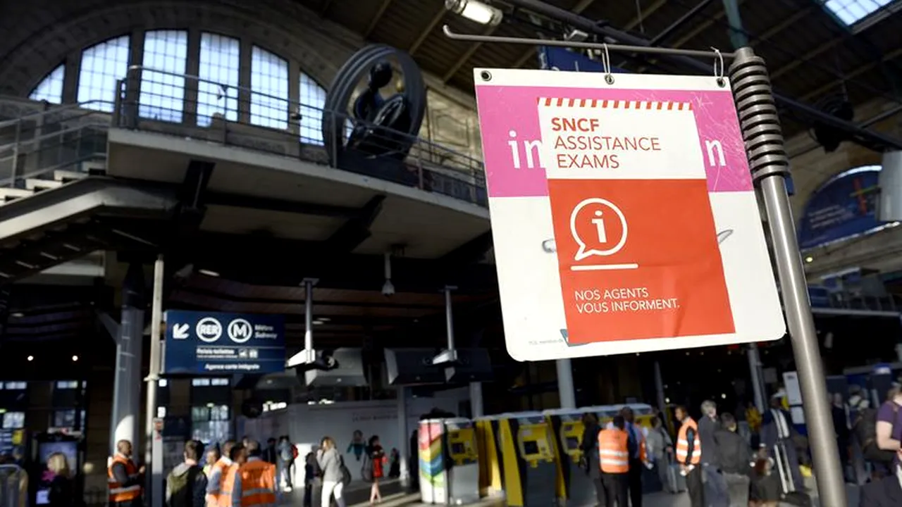 Traficul feroviar, suspendat două ore în Gara de Nord din Paris, din cauza unui incendiu