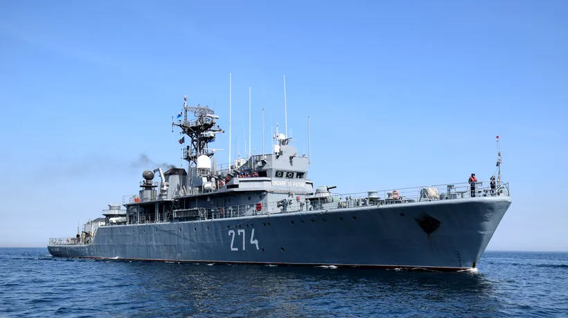 UPDATE | Un pescador a anunțat Garda de Coastă că a agățat o MINĂ marină, în Marea Neagră. Autoritățile române au detonat obiectul