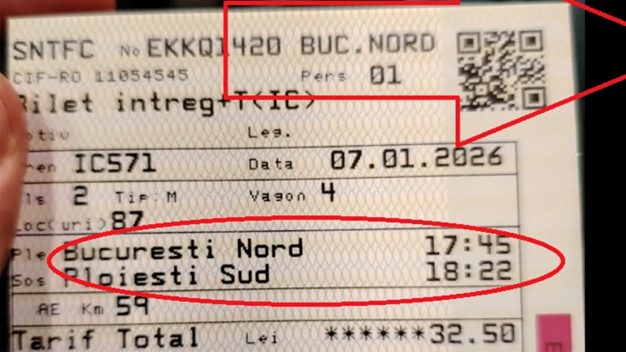 La ora 17:45, Bianca a luat trenul din București și trebuia să ajungă în Ploiești în 37 de minute. Câte ore a durat călătoria, de fapt