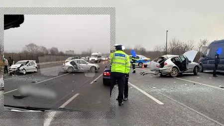 Accident grav în apropiere de București, în localitatea Șindrilița: Un om a murit și alte trei persoane au fost rănite - FOTO