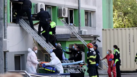 Experții INSEMEX fac verificări în cazul incediului de la Spitalul de boli infecțioase din Constanța. Cât va dura cercetarea la fața locului