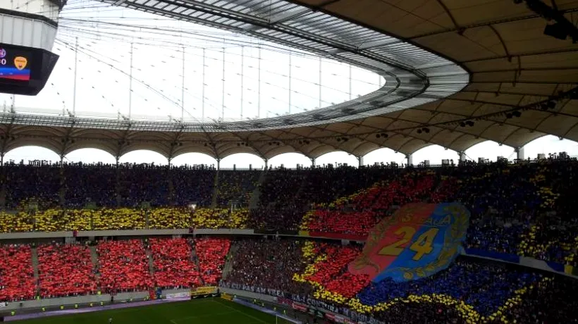 SĂRBĂTOAREA STEAUA: Coregrafie spectaculoasă a fanilor în tribune, dar un gazon jalnic în meciul cu FC Brașov