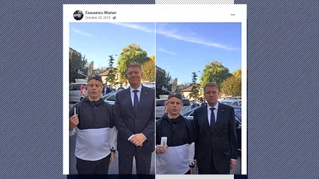 Activistul Marian CEAUȘESCU, pe urmele președintelui/ Au trecut vremurile când Ceaușescu stătea la poze cu Iohannis