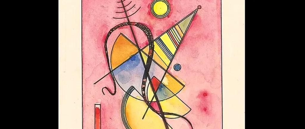 Acuarelă de Kandinsky, subiectul unei dispute între Polonia și Germania