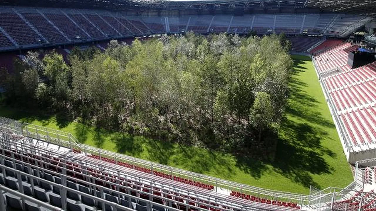 Motivul pentru care un stadion de la EURO 2008, din Austria, a fost transformat într-o pădure