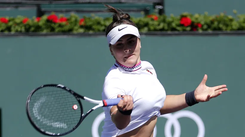 Bianca Andreescu a fost eliminată în sferturile de finală ale turneului din Beijing