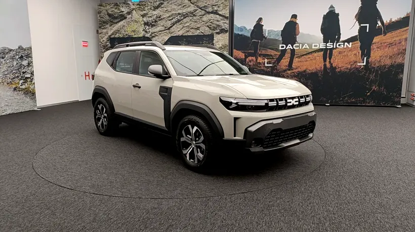 PREȚUL de pornire pentru noua Dacia Duster. Va putea fi comandată începând din martie