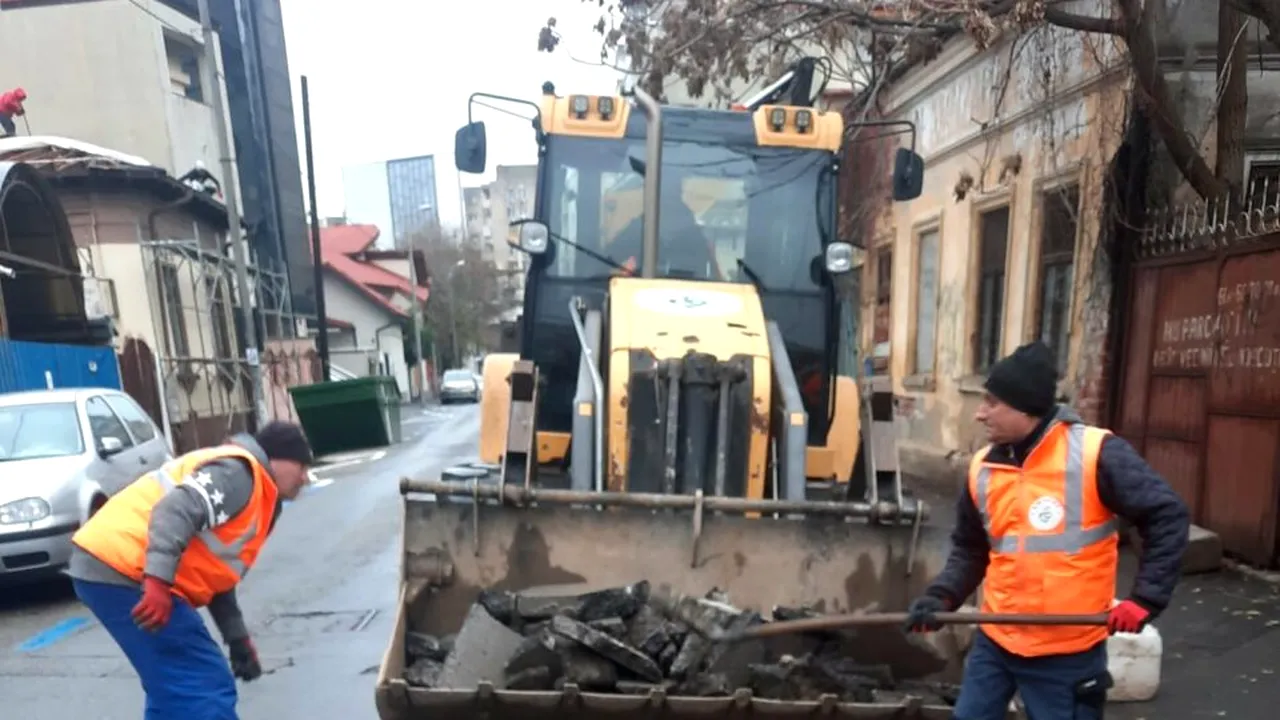 (P) Intervenții noi în Sectorul 5: Rampă nouă pentru pubele și reparații urgente ale carosabilului