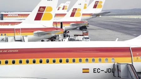 Grevă la compania aeriană Iberia: cel puțin 250 de zboruri au fost anulate în prima zi 