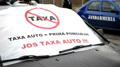 Nemulțumiri după suspendarea restituirii taxei auto, la Arad, unde mai sunt pe rol 9.500 de procese