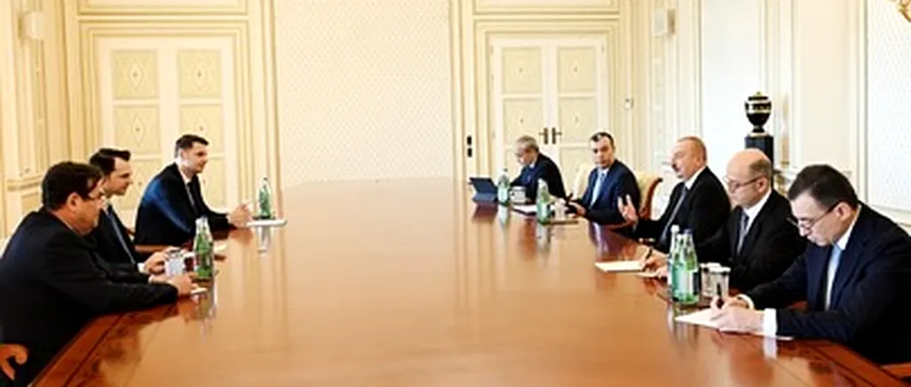 Sebastian Burduja, întâlnire cu preşedintele Azerbaidjanului: Marile PROIECTE ENERGETICE merg înainte