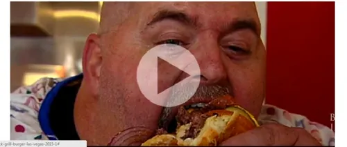 Cum arată hamburgerul „de infarct care conține 20.000 de calorii. Produsul a ucis deja câțiva consumatori