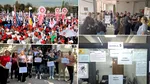 România, blocată de proteste. Legea salarizării scoate în stradă asistenții medicali, angajații ANAF și ai Trezoreriei fac grevă spontană
