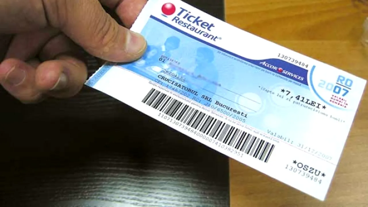 Tichetele de masă ar putea valora 20 de lei, începând cu 1 martie. Legea a fost adoptată azi