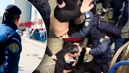 Scandal la pelerinajul Sfintei Parascheva. Doi bărbați au forțat intrarea în Catedrala Mitropolitană. Unul dintre ei a fost încătușat de jandarmi
