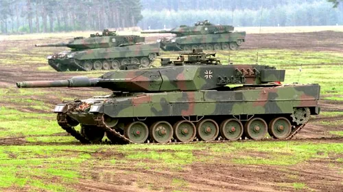 Germania va livra tancuri de tip Leopard Ucrainei