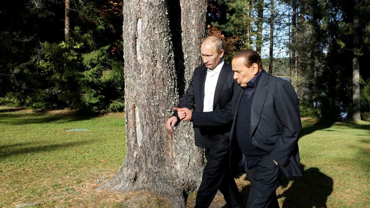 Ambasada Rusiei dezminte că Vladimir Putin s-ar afla în Italia, pentru o întrevedere cu Berlusconi