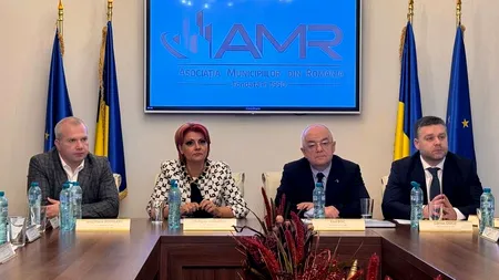 Olguța Vasilescu este noul președinte al Asociaţiei Municipiilor din România. Emil Boc, 