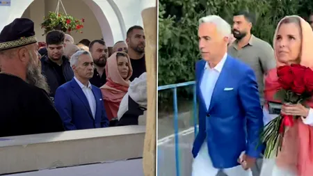 Călin Georgescu, întâmpinat de susținători la Mănăstirea Brâncoveni, din Olt, în ziua prăznuirii Martirilor Brâncoveni