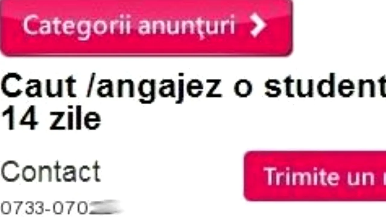 FOTO. Anunțul inedit postat de un neamț pe un site din România. 