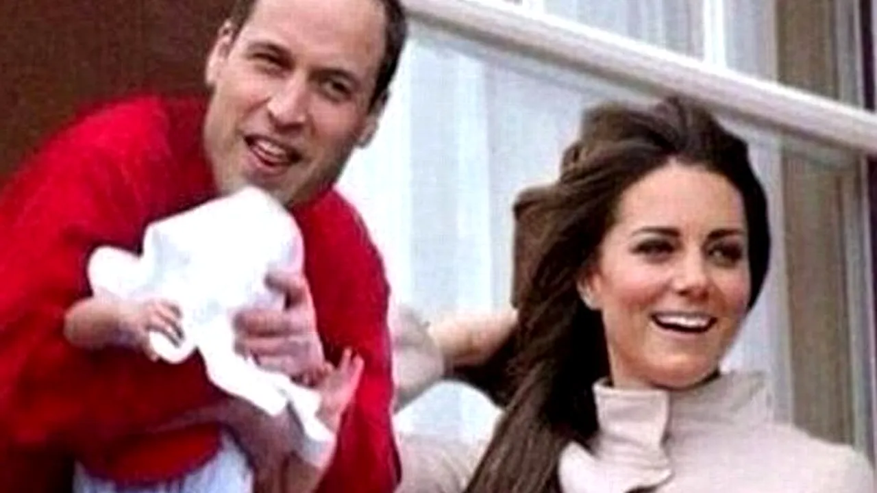 FOTO. Cele mai inspirate glume despre nașterea bebelușului regal