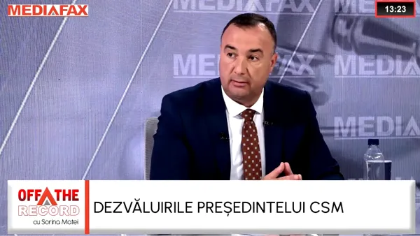 Președintele CSM, Liviu Odagiu, respinge acuzațiile: „CSM nu a întocmit niciun fel de liste negre”