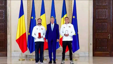 David Popovici, decorat de Iohannis cu Ordinul Naţional 