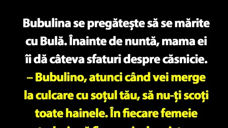 BANC | Noua soție a lui Bulă