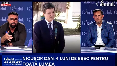 Piperea îl critică pe Nicușor Dan pentru criza politică: Nu este eșecul nostru, este eșecul lui și al lui Bolojan