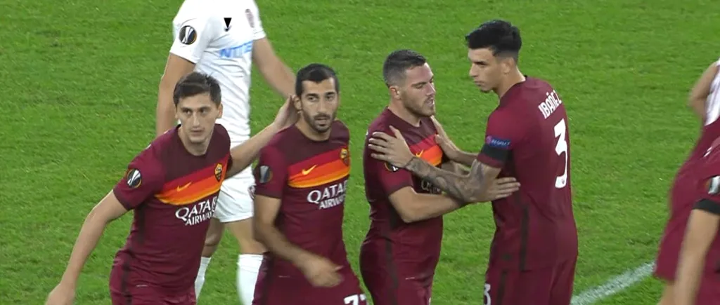 CFR Cluj a pierdut cu 5-0 meciul cu AS Roma din Europa League! Italienii au înscris încă din primul minut