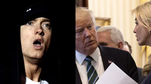 Eminem, urmărit de serviciile secrete, după o piesă „amenințătoare la adresa familiei Trump: „Cum naiba se face că e Ivanka în portbagaj?