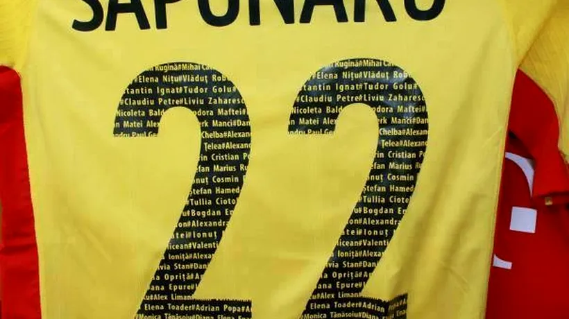 Gest impresionant al naționalei României: jucătorii vor purta cu Italia tricouri în memoria victimelor din Colectiv