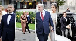 Alai de politicieni la nunta ministrului Finanțelor, Alexandru Nazare. Invitații au început să sosească