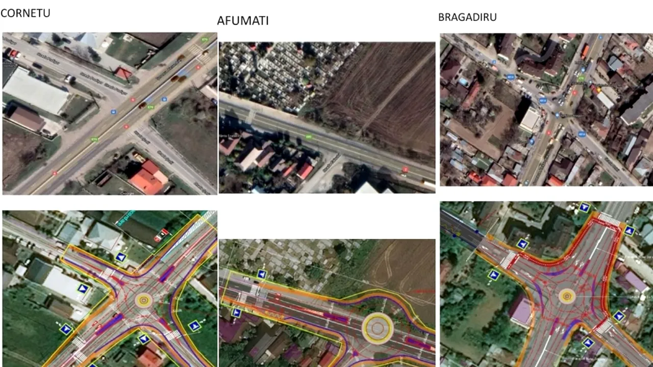 Șeful CNAIR a anunțat derularea a trei proiecte de infrastructură RUTIERĂ în Ilfov. Valoarea totală depășește 16 milioane de lei