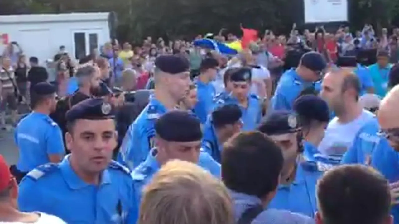 Jandarmeria a aplicat amenzi de peste 7.000 de lei protestatarilor ridicați miercuri 