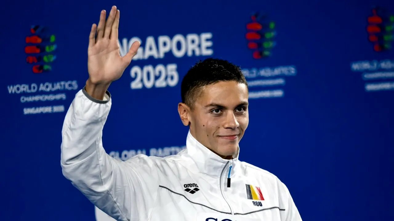 David Popovici, CONFESIUNE despre povara talentului, după succesul de la Mondiale: Cu trei zile înainte, am vrut să mă întorc acasă